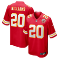 Men's Kansas City Chiefs Nohl Williams Red Team Game Jersey