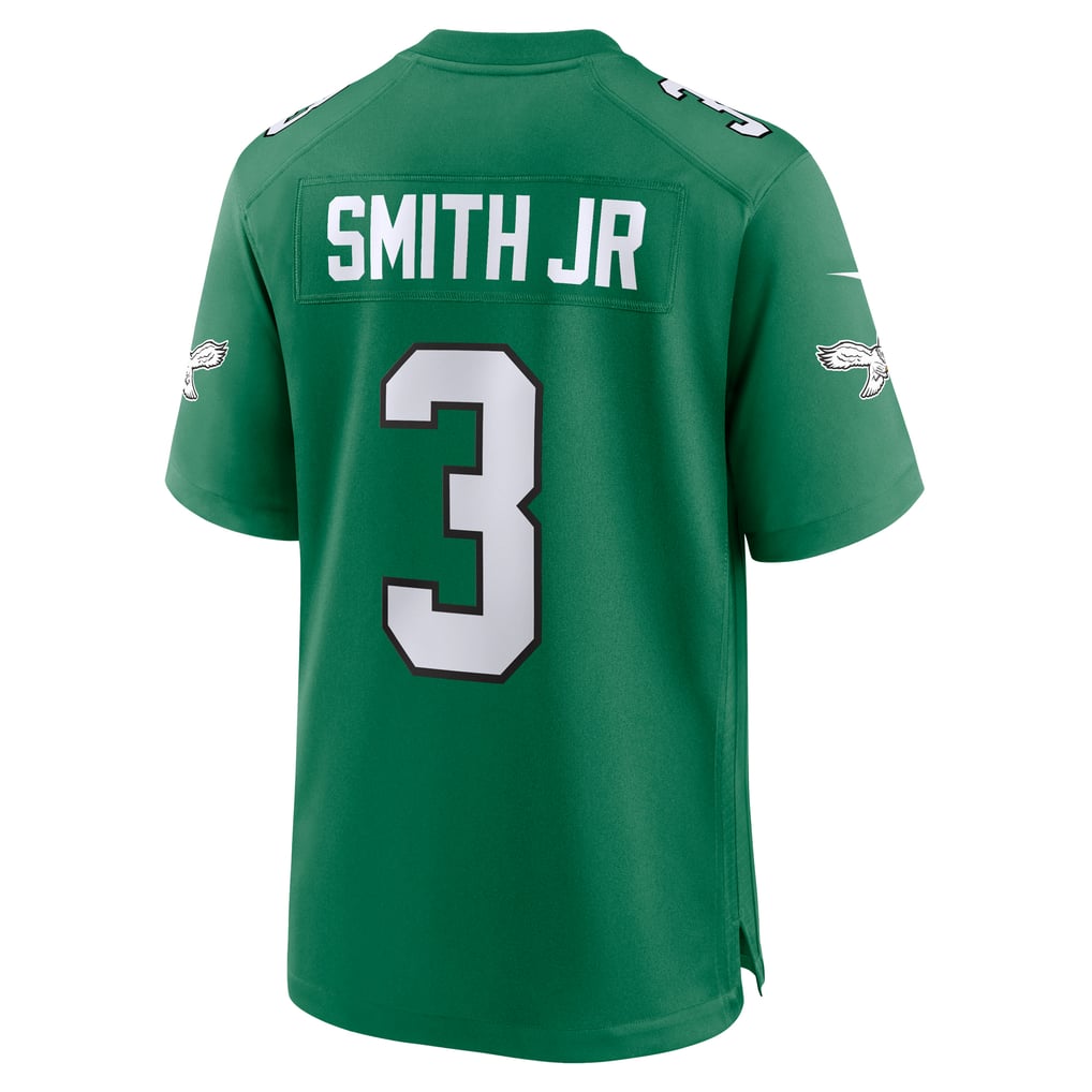 Men's Philadelphia Eagles Nolan Smith Kelly Green Alternate Game Jersey