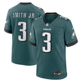Men's Philadelphia Eagles Nolan Smith Midnight Green Team Game Jersey