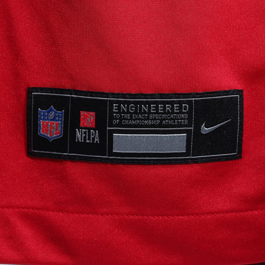 Men's San Francisco 49ers Number 1 Groom Scarlet Game Jersey