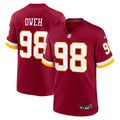 Men's Washington Commanders Odafe Oweh Burgundy Game Jersey