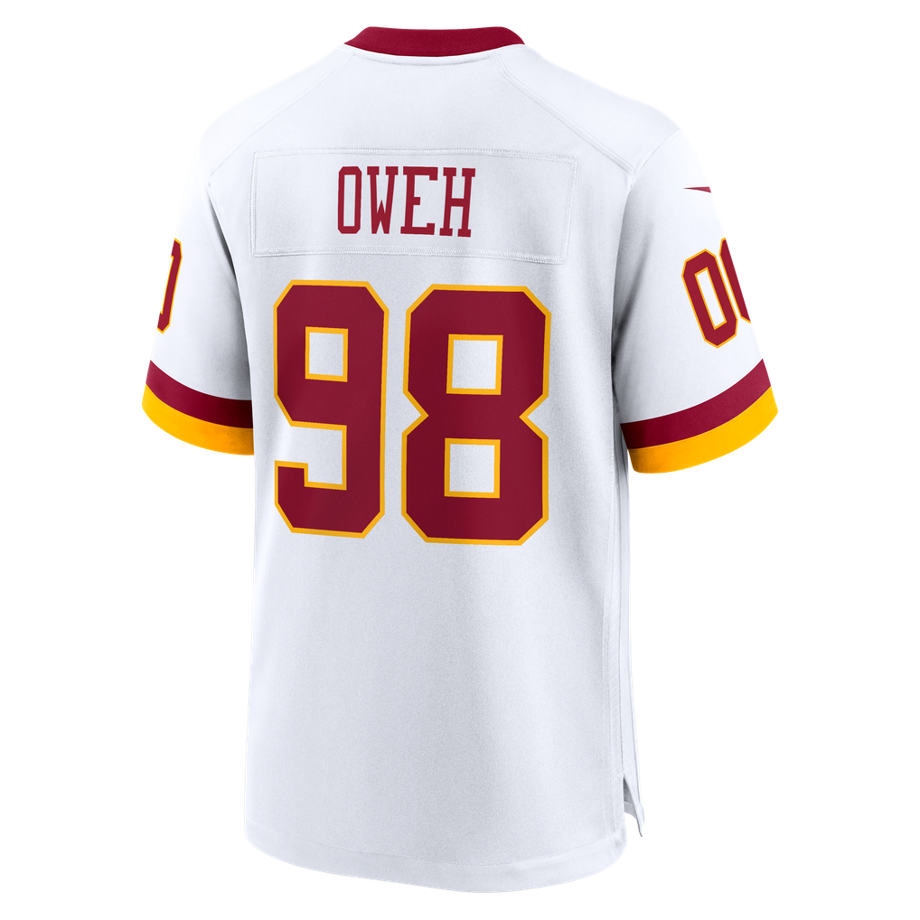 Men's Washington Commanders Odafe Oweh White Game Jersey