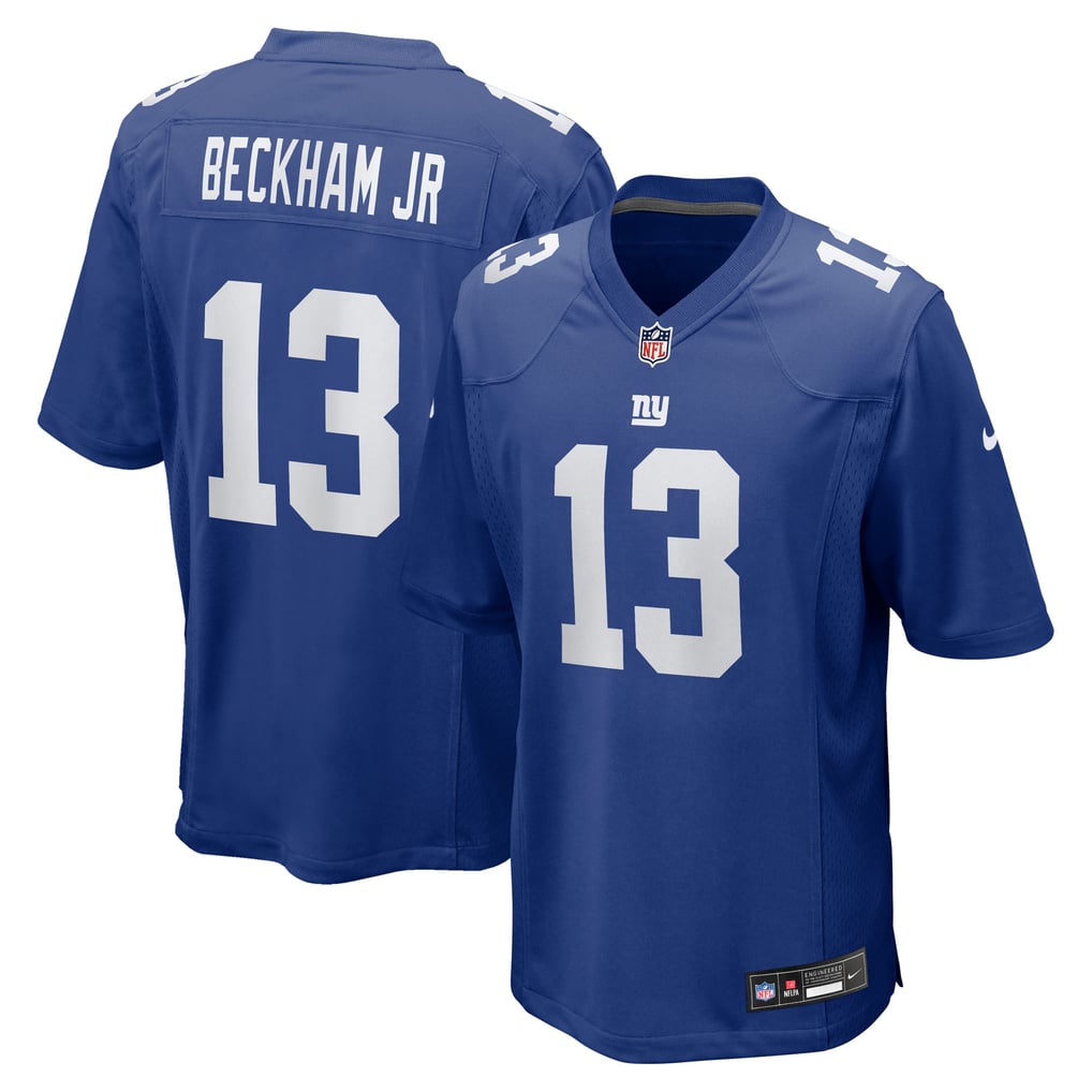 Men's New York Giants Odell Beckham Jr. Royal Team Game Jersey