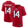 Men's Atlanta Falcons Olamide Zaccheaus Red Team Game Jersey