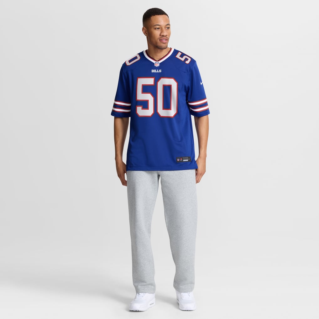 Men's Buffalo Bills Otis Reese Royal Team Game Jersey