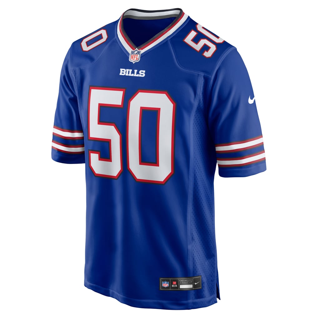 Men's Buffalo Bills Otis Reese Royal Team Game Jersey