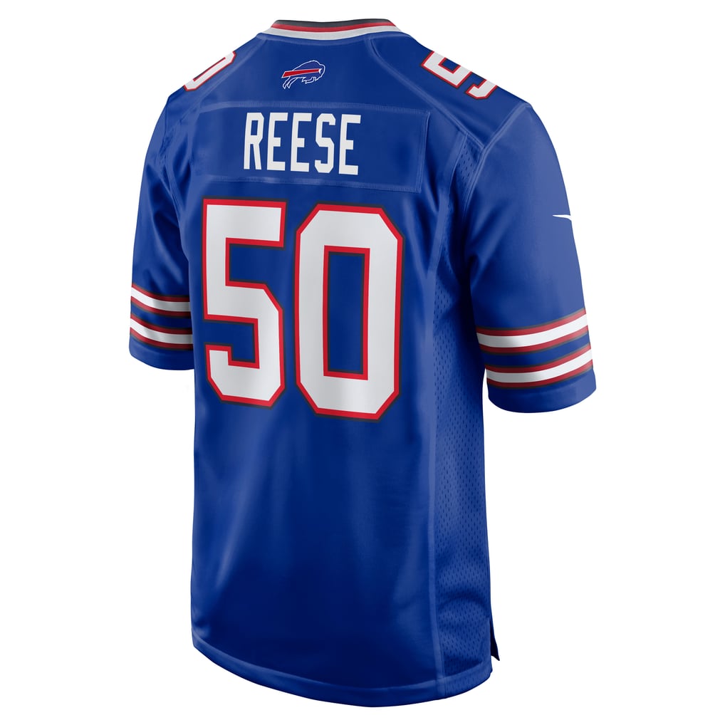 Men's Buffalo Bills Otis Reese Royal Team Game Jersey