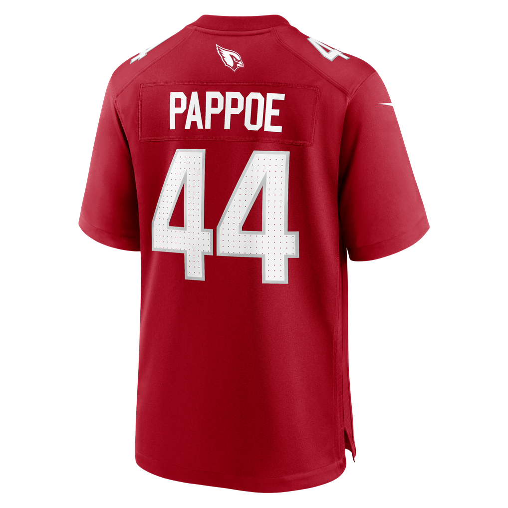 Men's Arizona Cardinals Owen Pappoe Cardinal Team Game Jersey