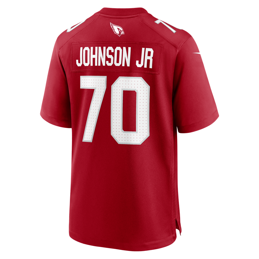 Men's Arizona Cardinals Paris Johnson Jr. Cardinal Game Jersey