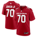Men's Arizona Cardinals Paris Johnson Jr. Cardinal Game Jersey