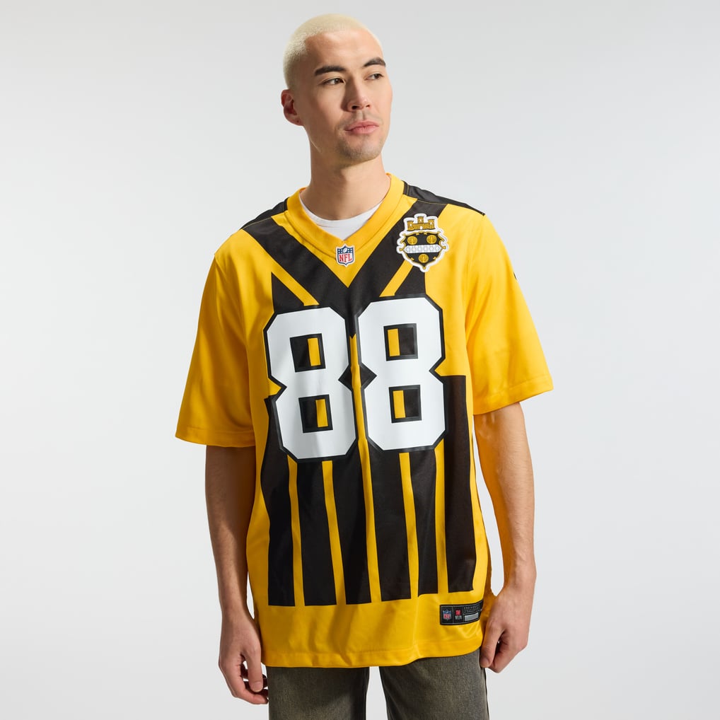 Men's Pittsburgh Steelers Pat Freiermuth Gold Alternate 1933 Throwback Game Jersey