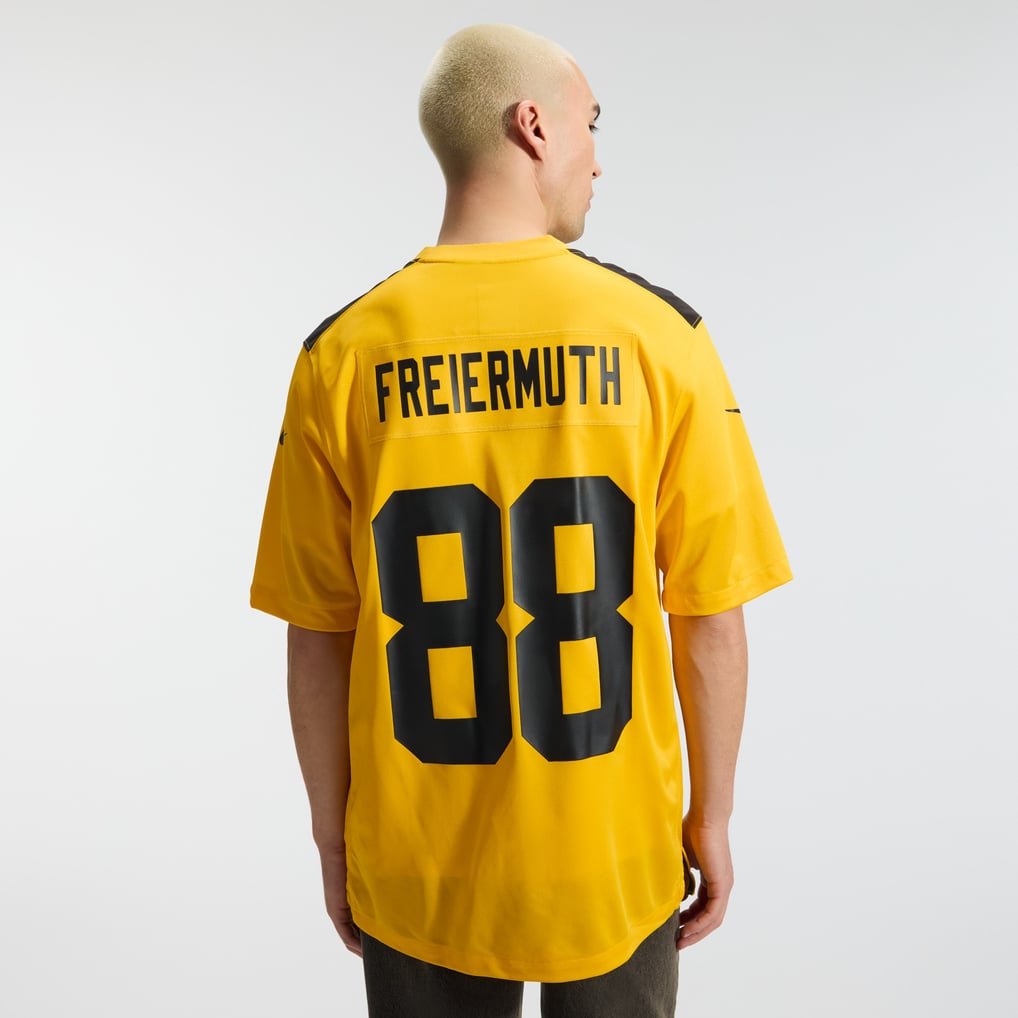 Men's Pittsburgh Steelers Pat Freiermuth Gold Alternate 1933 Throwback Game Jersey