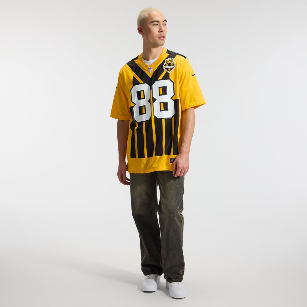 Men's Pittsburgh Steelers Pat Freiermuth Gold Alternate 1933 Throwback Game Jersey