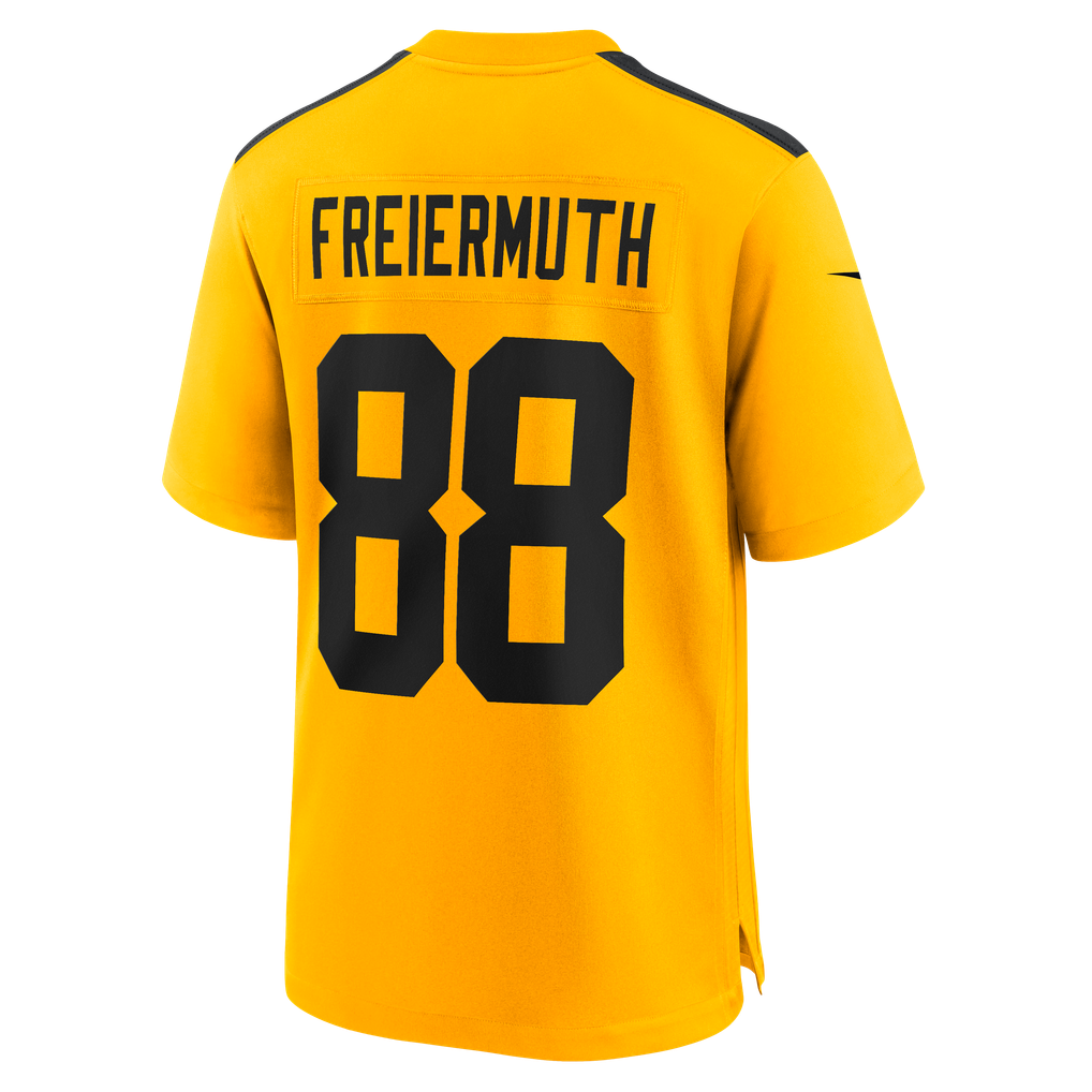 Men's Pittsburgh Steelers Pat Freiermuth Gold Alternate 1933 Throwback Game Jersey