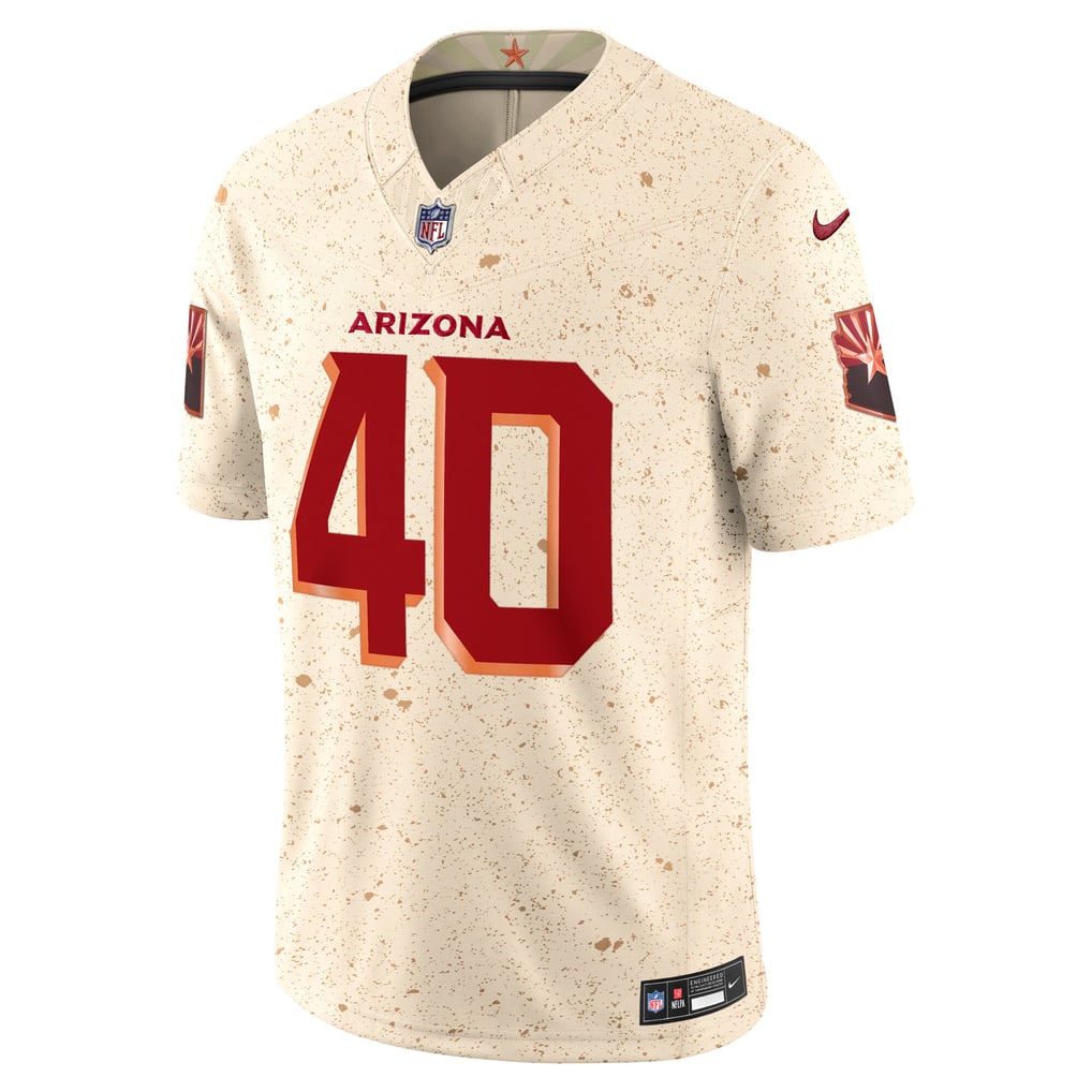 Men's Arizona Cardinals Pat Tillman Natural Rivalries Collection Stitched Limited Jersey