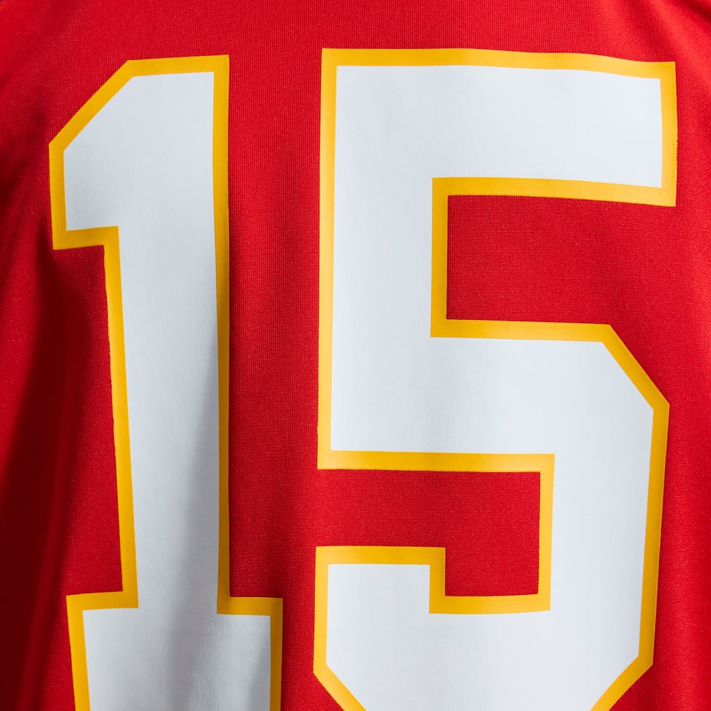 Men's Kansas City Chiefs Patrick Mahomes Red Game Jersey