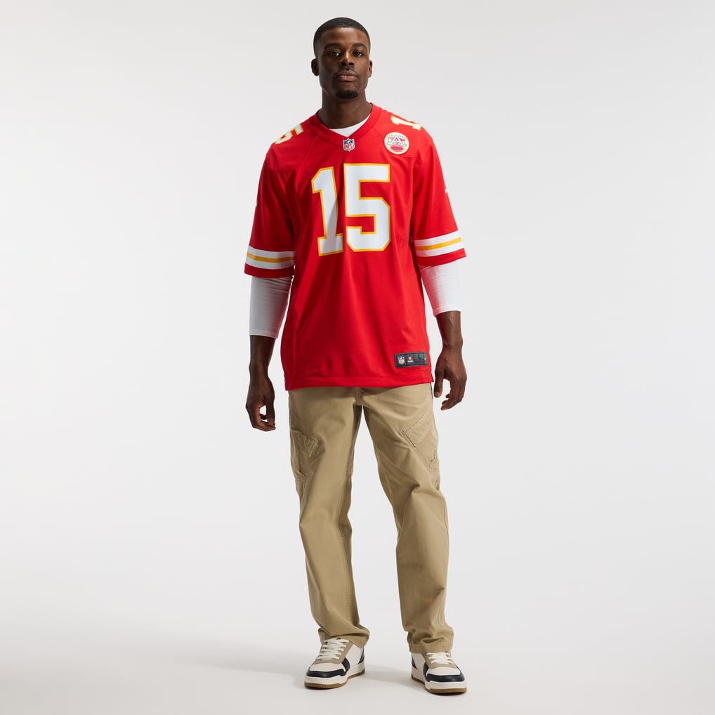 Men's Kansas City Chiefs Patrick Mahomes Red Game Jersey
