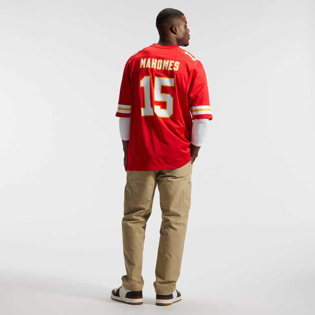 Men's Kansas City Chiefs Patrick Mahomes Red Game Jersey