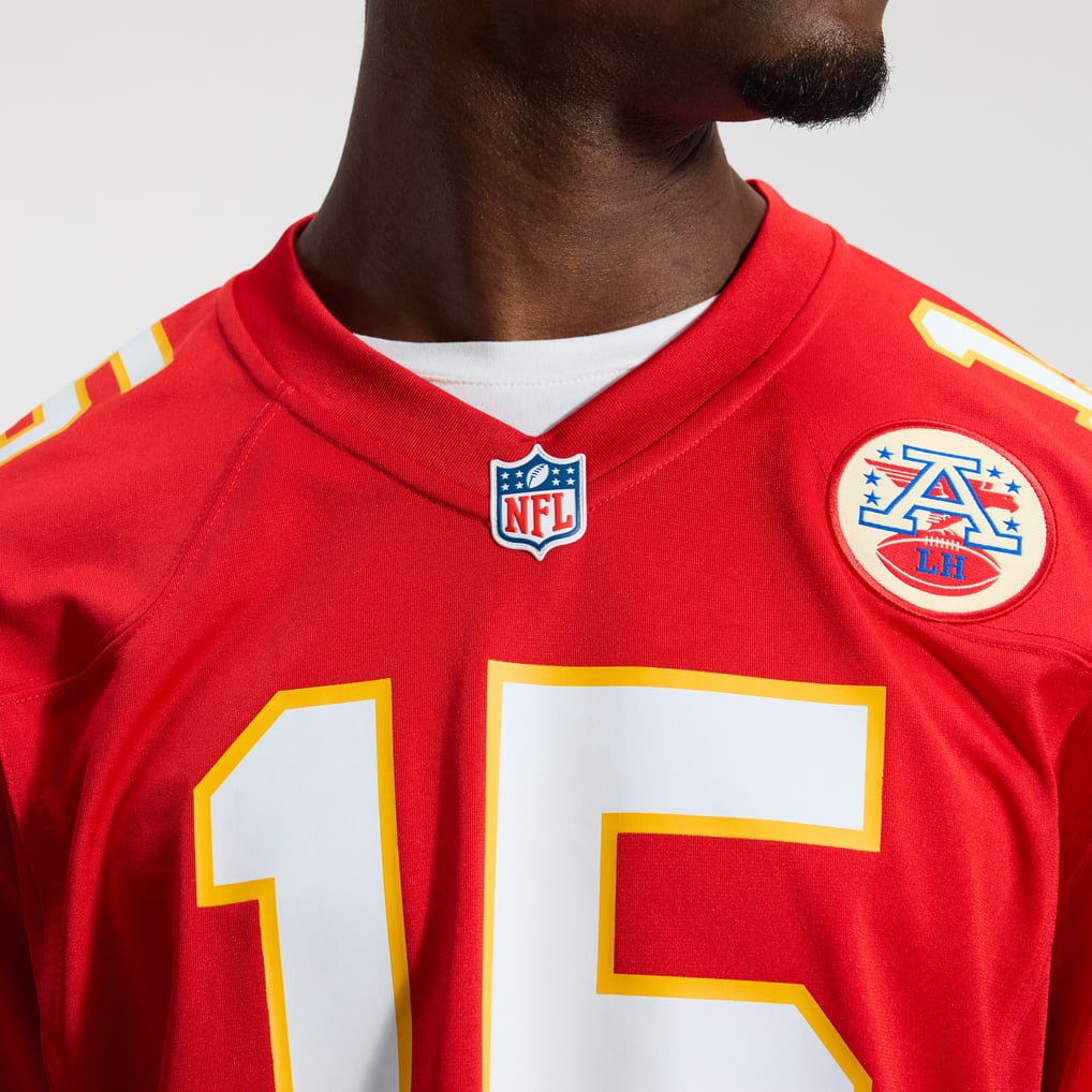 Men's Kansas City Chiefs Patrick Mahomes Red Game Jersey