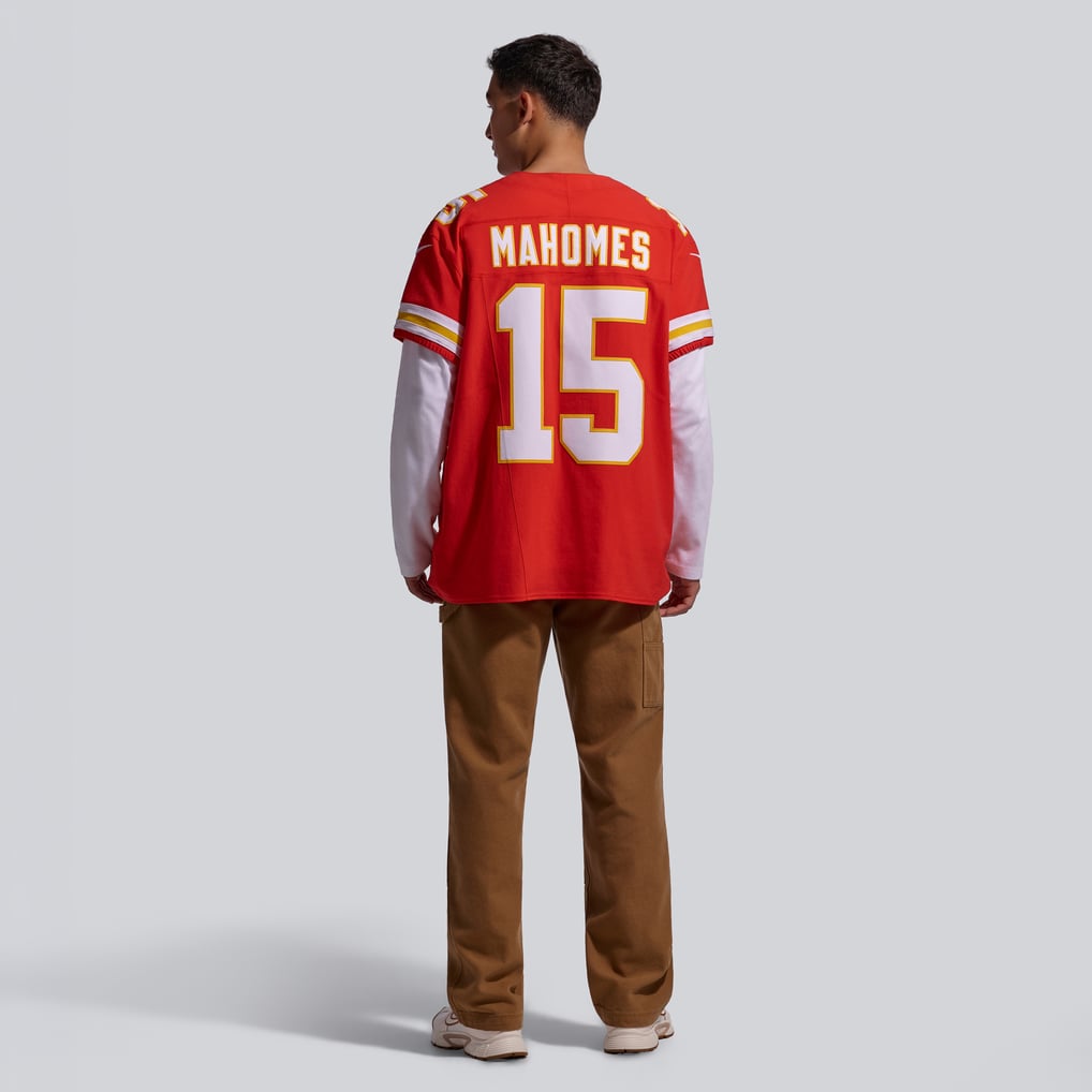 Men's Kansas City Chiefs Patrick Mahomes Red Team Vapor F.U.S.E. Elite Jersey