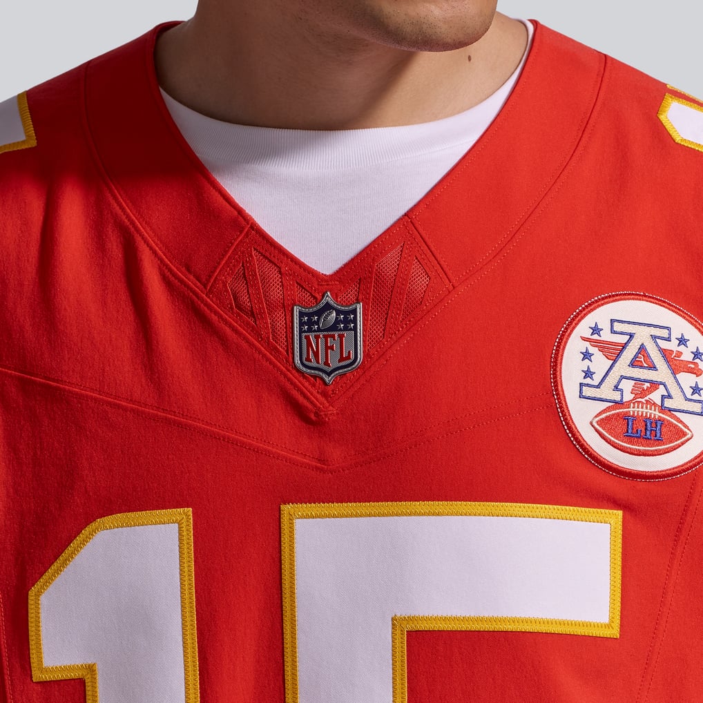 Men's Kansas City Chiefs Patrick Mahomes Red Team Vapor F.U.S.E. Elite Jersey