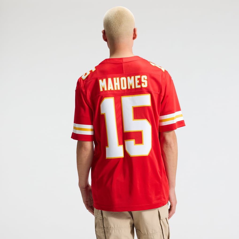 Men's Kansas City Chiefs Patrick Mahomes Red Team Vapor F.U.S.E. Stitched Limited Jersey