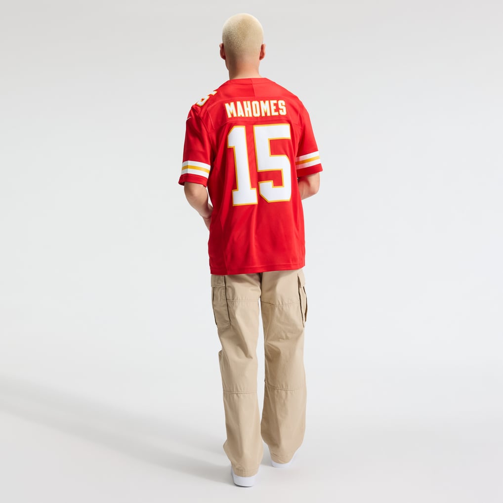 Men's Kansas City Chiefs Patrick Mahomes Red Team Vapor F.U.S.E. Stitched Limited Jersey