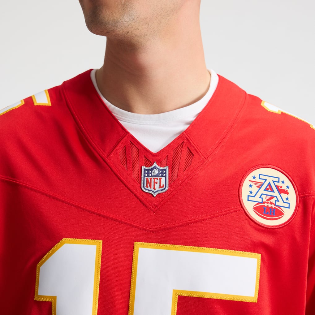 Men's Kansas City Chiefs Patrick Mahomes Red Team Vapor F.U.S.E. Stitched Limited Jersey
