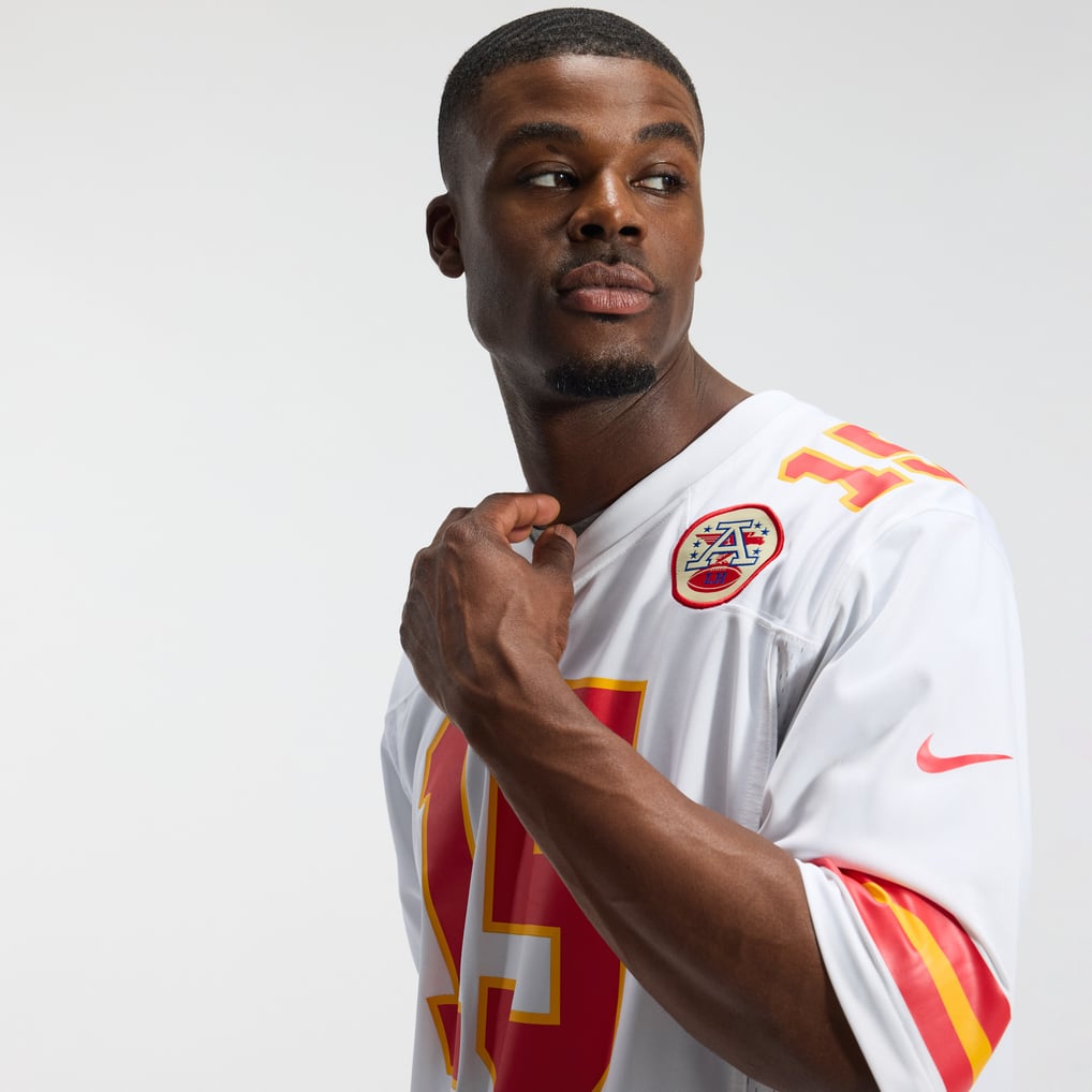 Men's Kansas City Chiefs Patrick Mahomes White Game Jersey