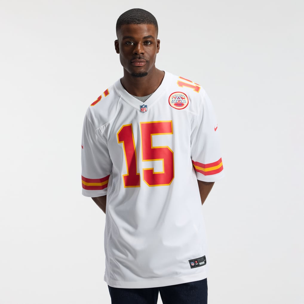 Men's Kansas City Chiefs Patrick Mahomes White Game Jersey