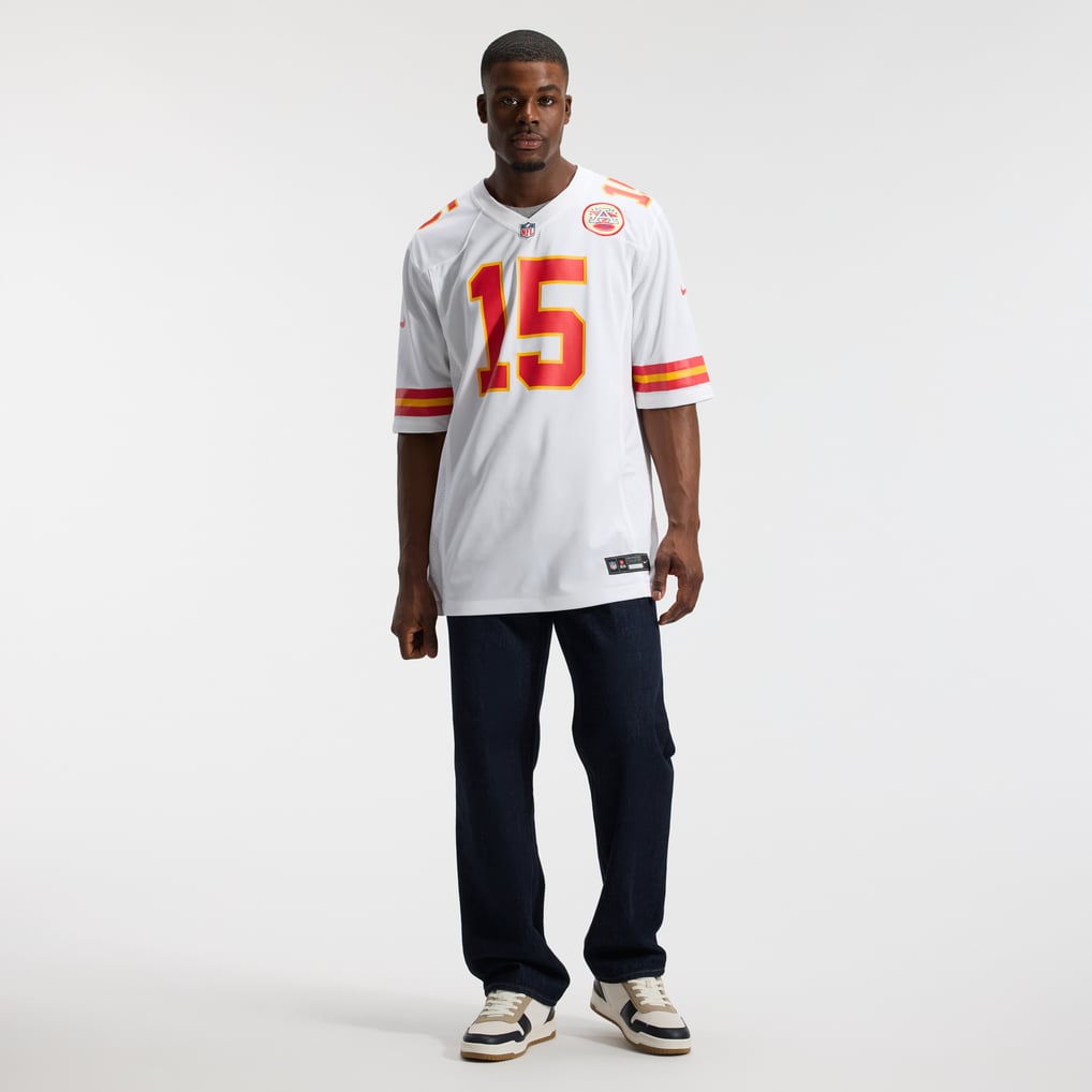 Men's Kansas City Chiefs Patrick Mahomes White Game Jersey