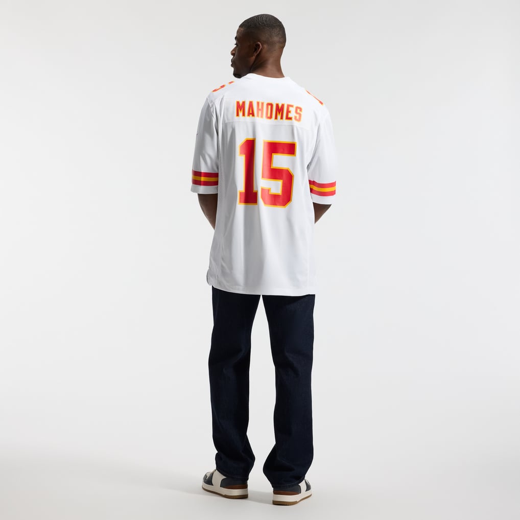 Men's Kansas City Chiefs Patrick Mahomes White Game Jersey