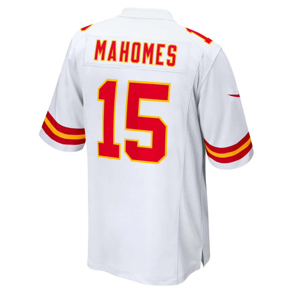 Men's Kansas City Chiefs Patrick Mahomes White Game Jersey