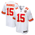 Men's Kansas City Chiefs Patrick Mahomes White Game Jersey