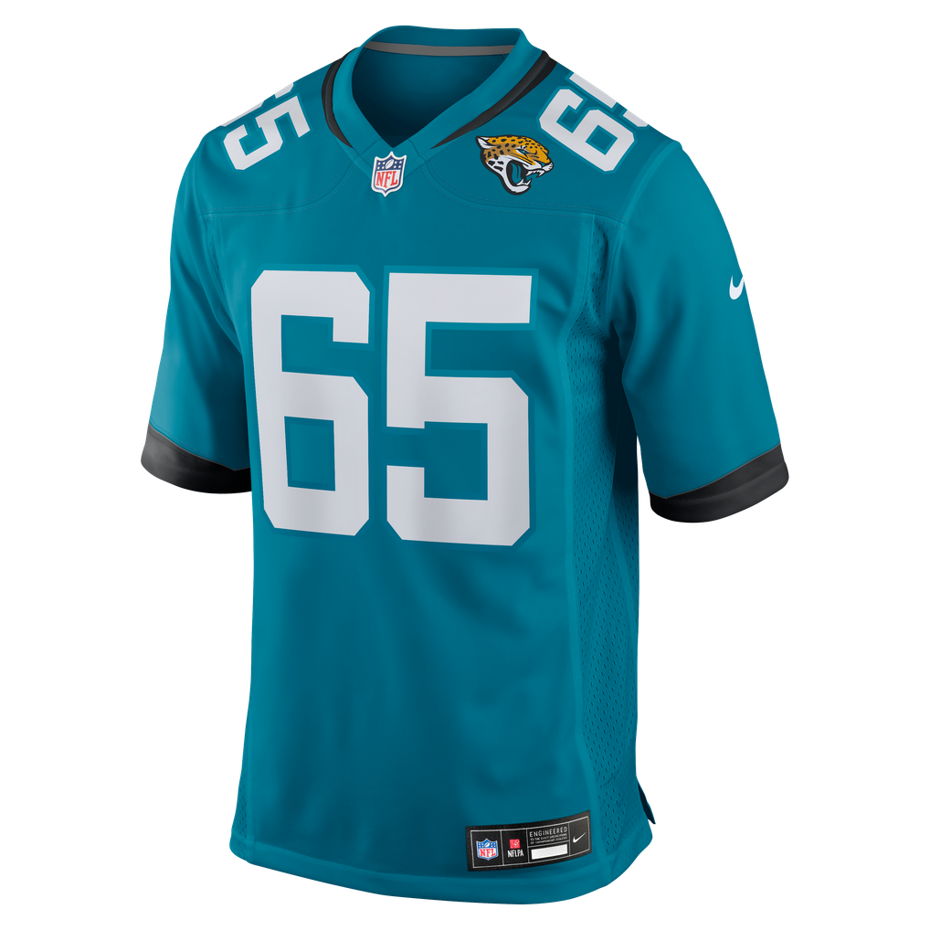 Men's Jacksonville Jaguars Patrick Mekari Teal Team Game Jersey