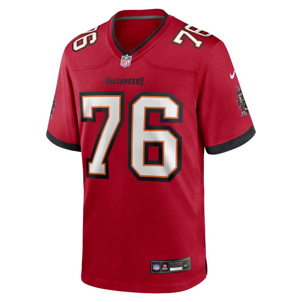 Men's Tampa Bay Buccaneers Paul Rubelt Red Team Game Jersey