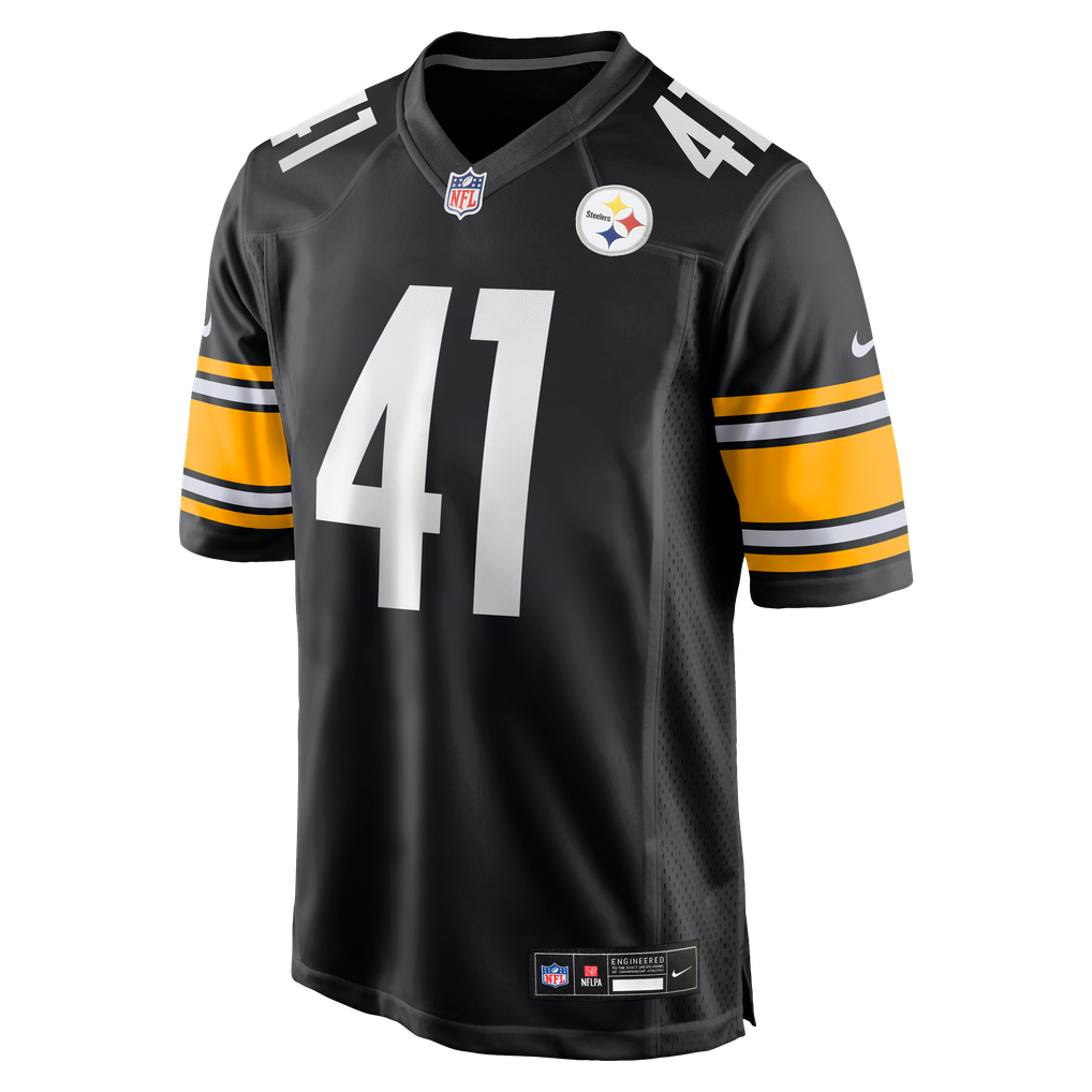 Men's Pittsburgh Steelers Payton Wilson Black Game Jersey
