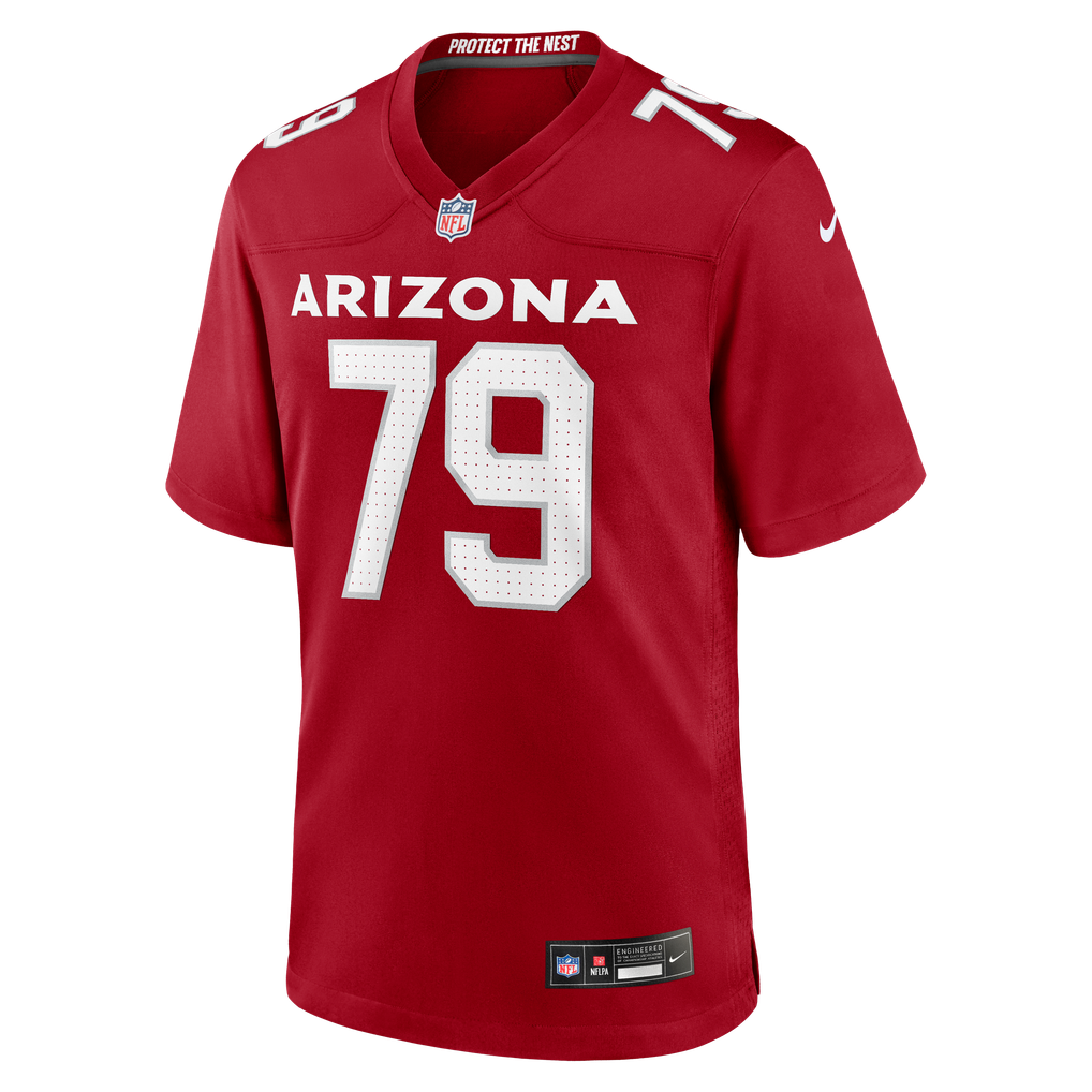 Men's Arizona Cardinals PJ Mustipher Cardinal Team Game Jersey