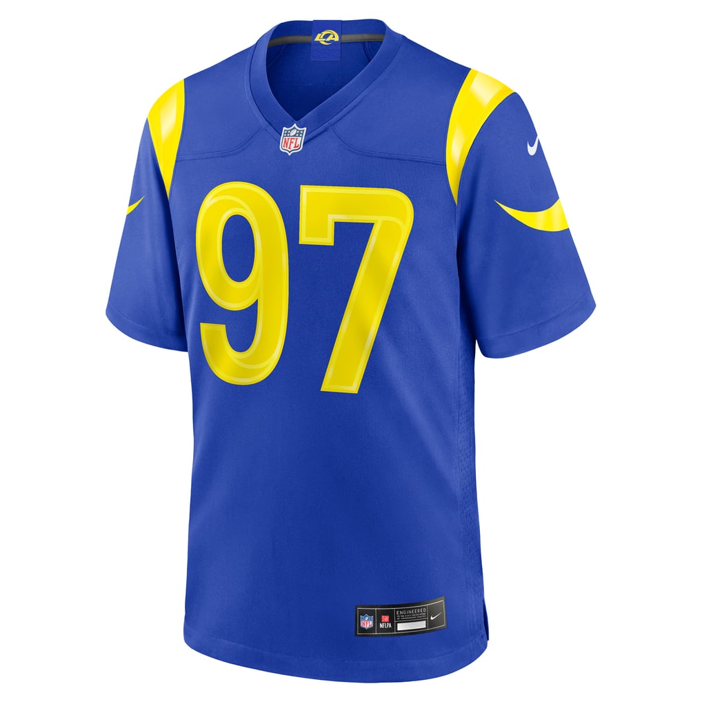 Men's Los Angeles Rams Poona Ford Royal Game Jersey