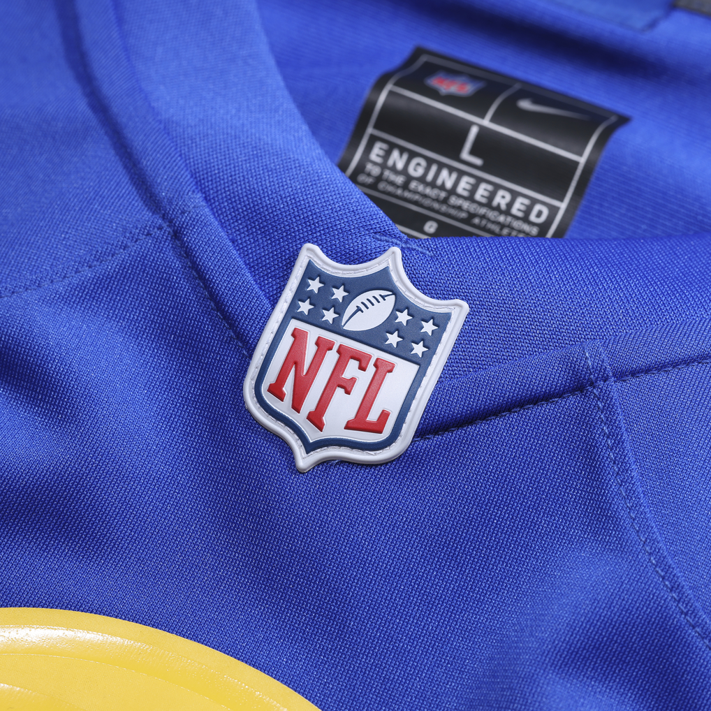 Men's Los Angeles Rams Poona Ford Royal Team Game Jersey