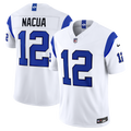 Men's Los Angeles Rams Puka Nacua Fearsome White Vapor F.U.S.E. Stitched Limited Jersey