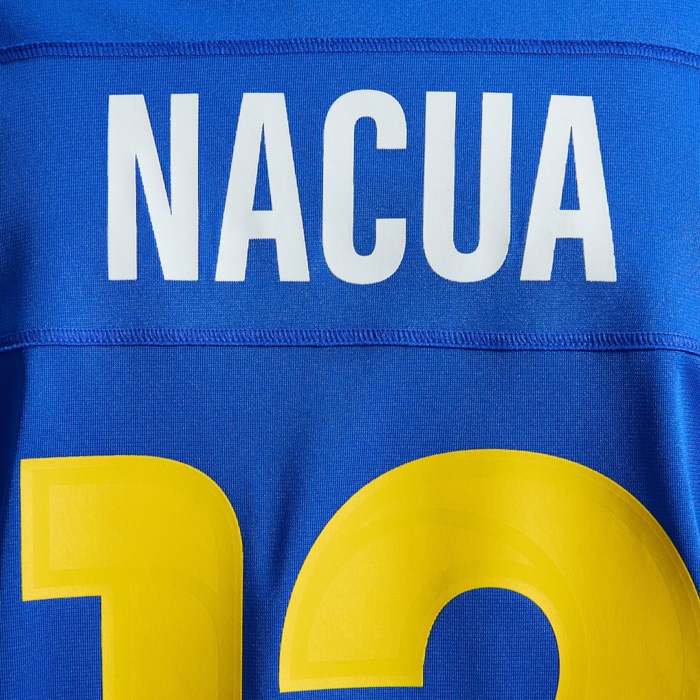 Men's Los Angeles Rams Puka Nacua Royal Team Game Player Jersey