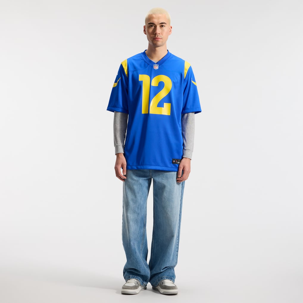 Men's Los Angeles Rams Puka Nacua Royal Team Game Player Jersey