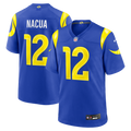 Men's Los Angeles Rams Puka Nacua Royal Team Game Player Jersey