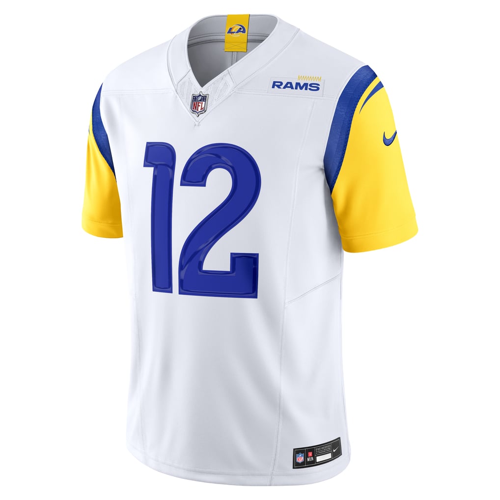 Men's Los Angeles Rams Puka Nacua White Vapor F.U.S.E. Limited Player Jersey