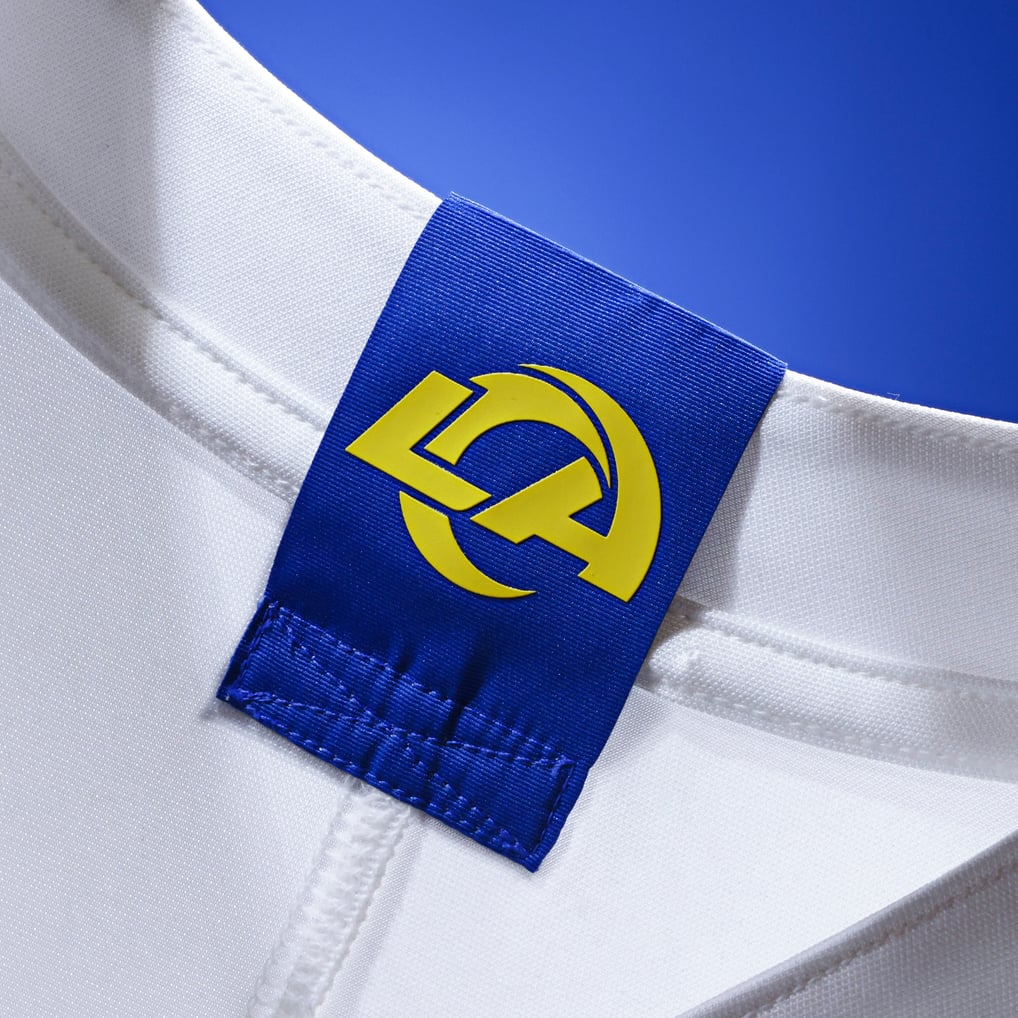 Men's Los Angeles Rams Puka Nacua White Vapor F.U.S.E. Stitched Limited Jersey