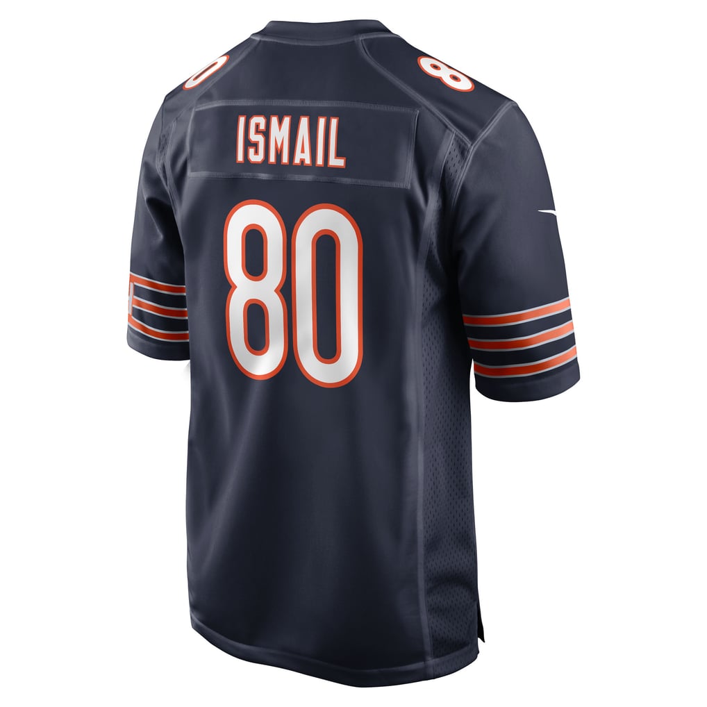 Men's Chicago Bears Qadir Ismail Navy Team Game Jersey