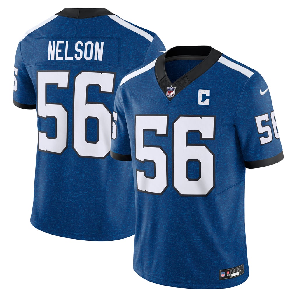 Men's Indianapolis Colts Quenton Nelson Blue Vapor F.U.S.E. Limited Jersey