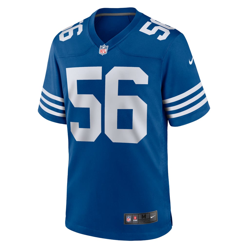 Men's Indianapolis Colts Quenton Nelson Royal Alternate Game Jersey