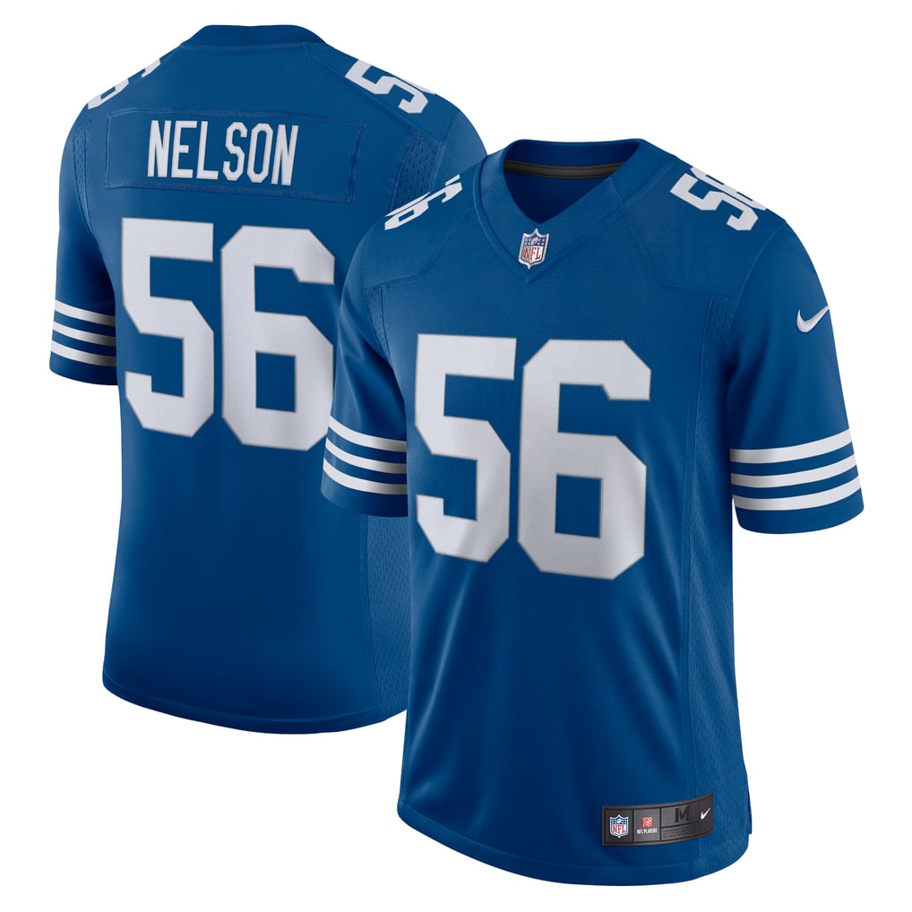 Men's Indianapolis Colts Quenton Nelson Royal Alternate Vapor Limited Jersey